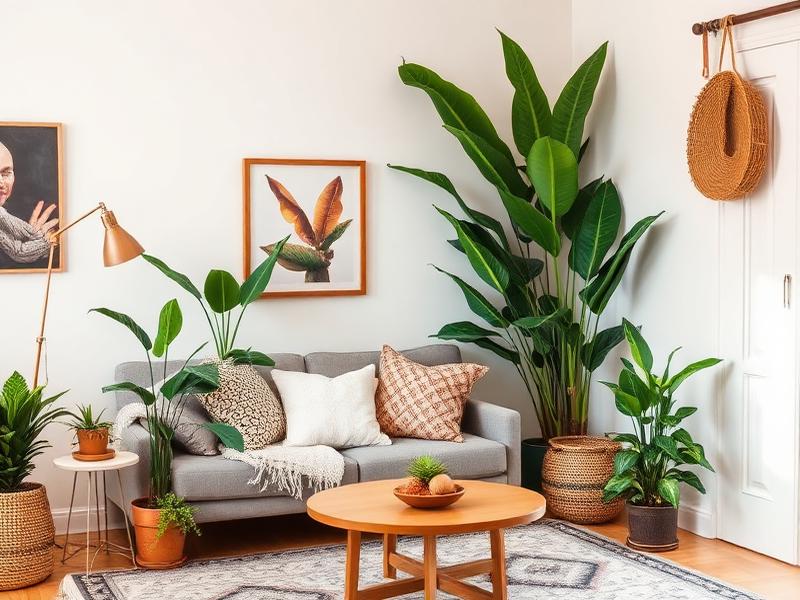 Living Room Plant Styling Ideas